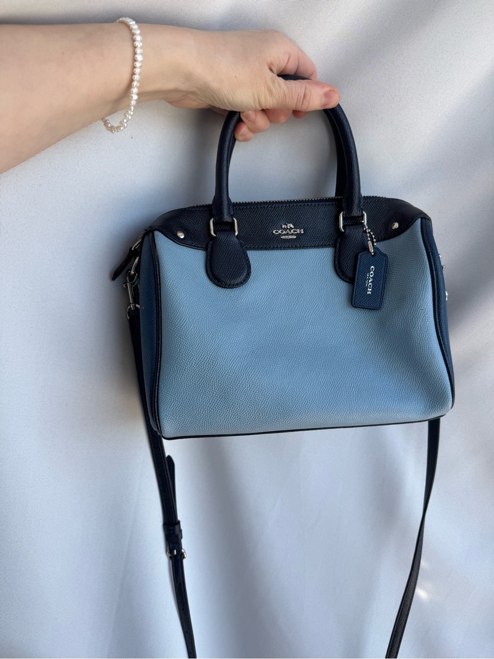 Coach Two-Tone Bennett Mini Satchel